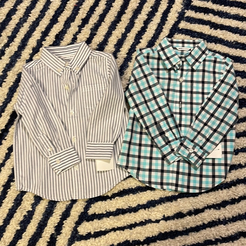 Janie and Jack Boys Dress Button Up shirts